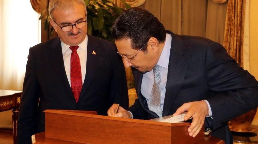 Suudi Arabistan B&uuml;y&uuml;kel&ccedil;isi&rsquo;nden Antalya&rsquo;ya Tarım Ve Turizmde Destek S&ouml;z&uuml;