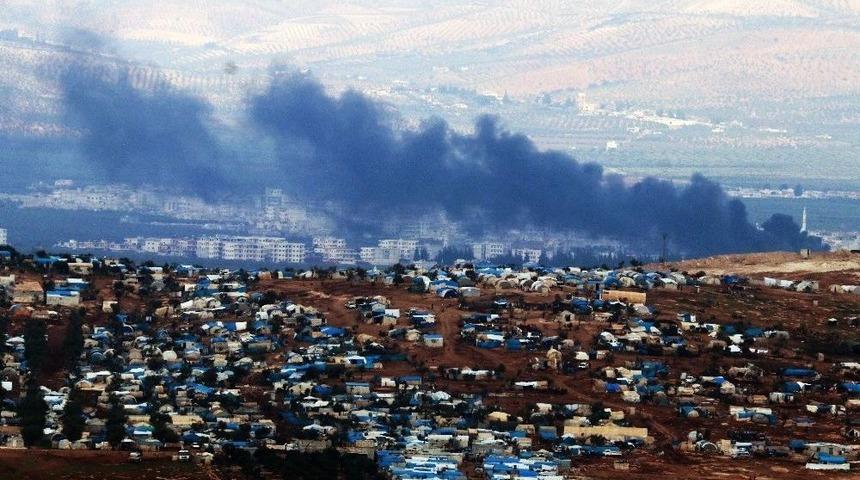 Cinderes&rsquo;i Dumanlar Kapladı