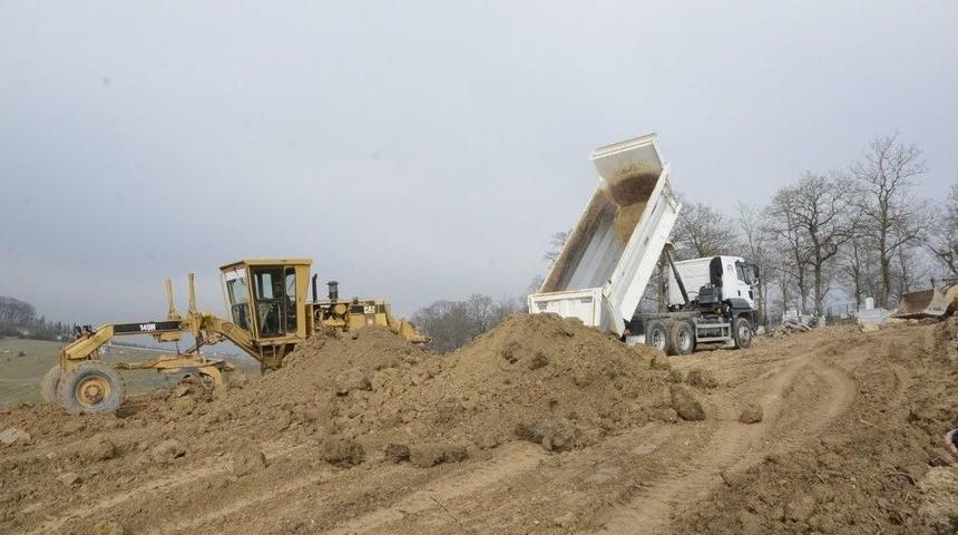 K&ouml;rfez&rsquo;de &Uuml;st Yapı &Ccedil;alışmaları Devam Ediyor
