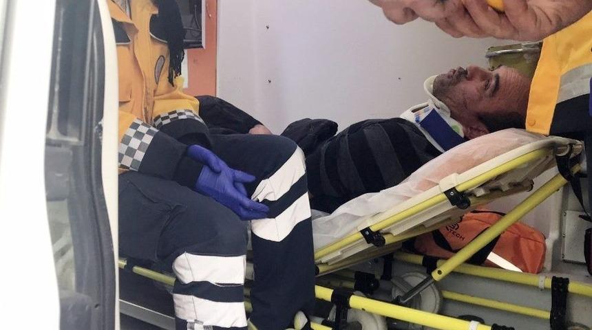 Tem Otoyolunda Otomobil Şarampole U&ccedil;tu: 1 Yaralı