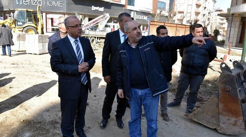 Salihli&rsquo;de Doğalgaz Hat D&ouml;şeme &Ccedil;alışması Başladı