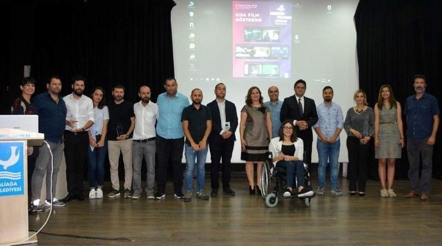 Aliağalı Gen&ccedil; Sinemacıların İlk G&ouml;sterim Heyecanı