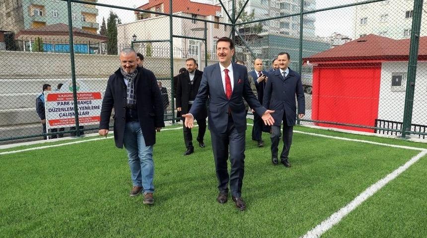 İlkadım&rsquo;dan 12&rsquo;nci Spor Tesisi