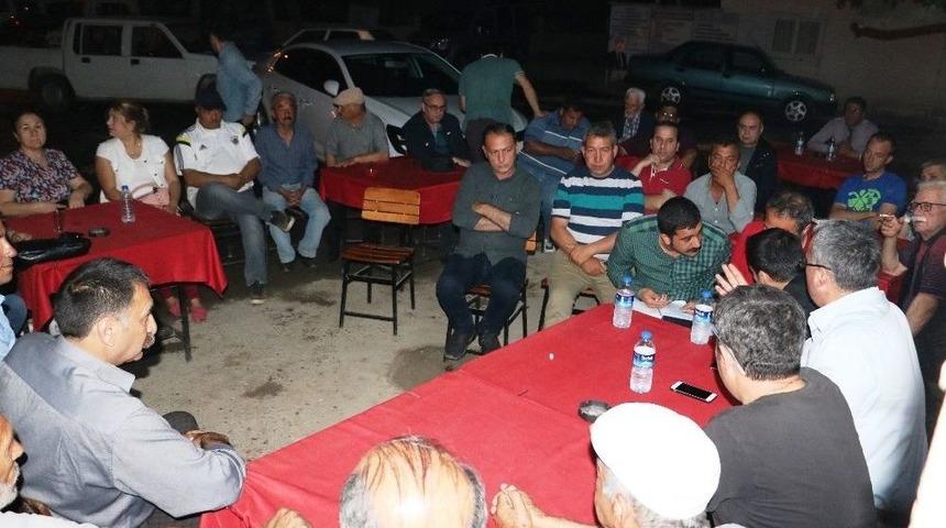 B&uuml;y&uuml;kşehir, İncirliova&rsquo;da Vatandaşlarla Buluştu