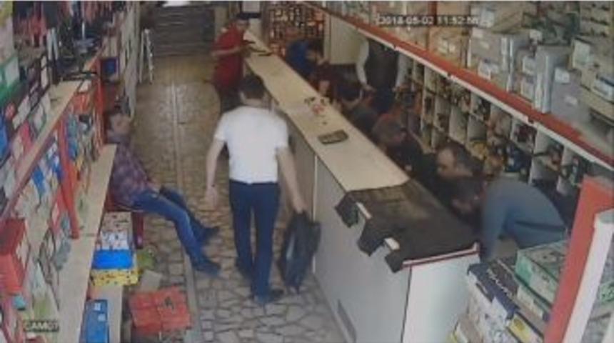 (özel) Esnafı Film Sahnesi Gibi Dolandırdılar