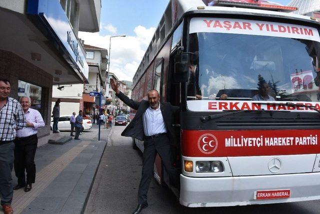 Mhp Milletvekili Yaşar Yıldırım, Kızılcahamam’a Teşekkür Etti