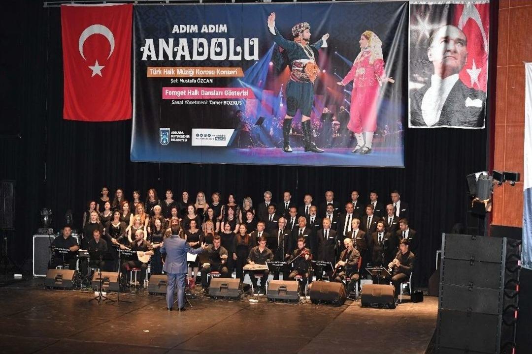 &ldquo;adım Adım Anadolu&rdquo;konseri&rsquo;ne B&uuml;y&uuml;k İlgi