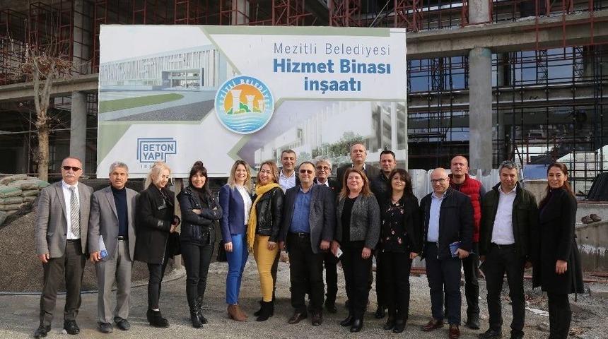 Mezitli&rsquo;de Daire M&uuml;d&uuml;rleri Projeleri Yerinde İnceledi