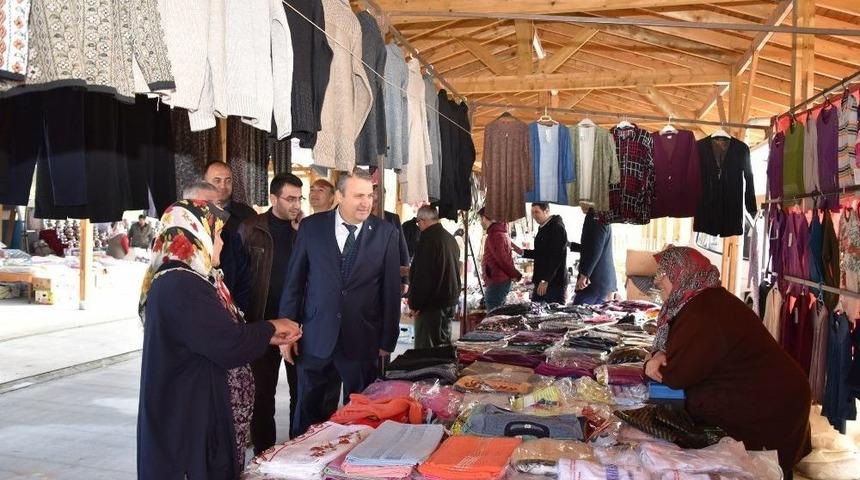 &Uuml;&ccedil;pınar Pazaryeri Ve Sosyal Tesisleri Hizmete Girdi