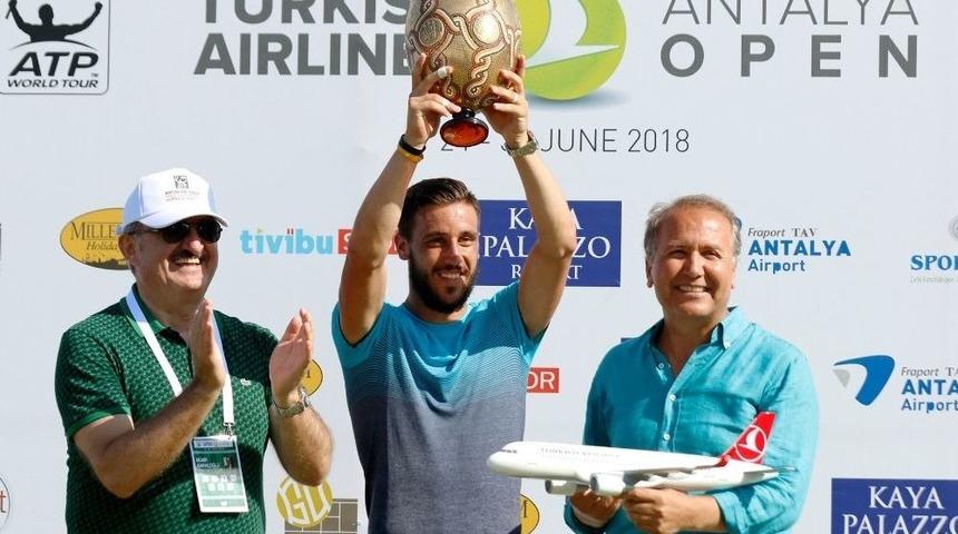 Damir Dzumhur, Turkish Airlines Antalya Open&rsquo;da Şampiyon
