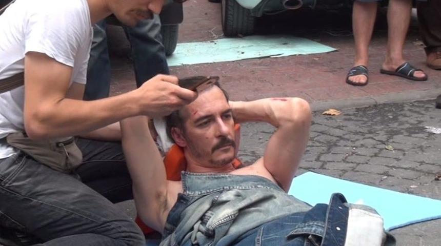 (&ouml;zel) Alışveriş İ&ccedil;in Gittiği Markette Dayak Yedi