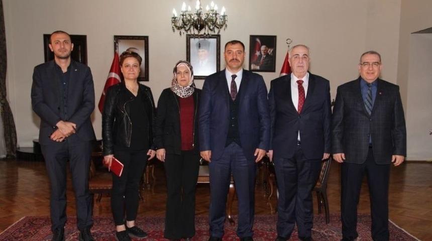 Fhgc&rsquo;den Vali Kaldırım&rsquo;a Ziyaret