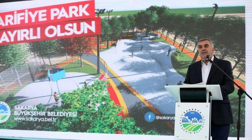 Arifiye Park&rsquo;ın Temeli Atıldı