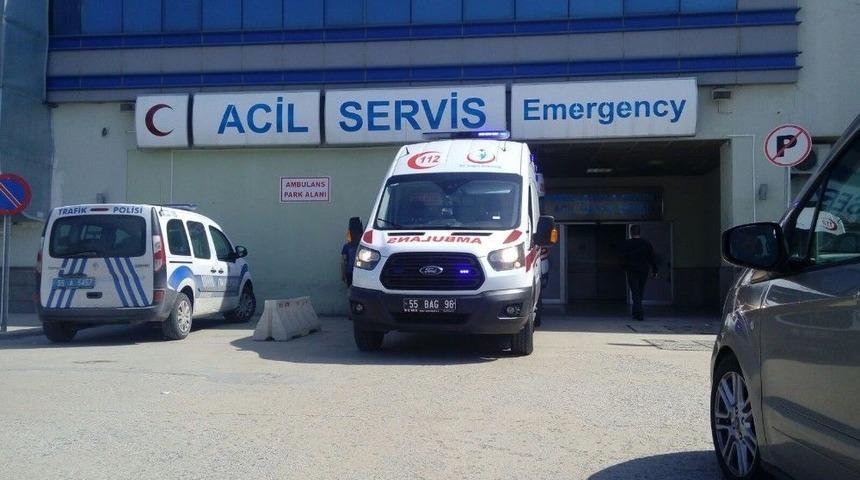 Samsun&rsquo;da İnşaatın 4&rsquo;&uuml;nc&uuml; Katından D&uuml;şen İş&ccedil;i Ağır Yaralandı