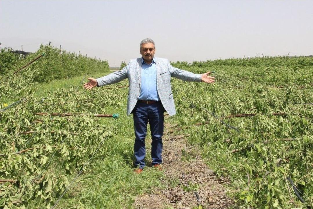 Karaman&rsquo;da Dolu Yağışının Zarar Tespit &Ccedil;alışmaları Devam Ediyor