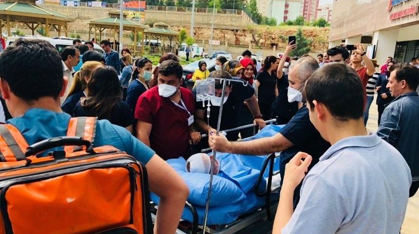 Mardin Devlet Hastanesinde Yangın Tatbikatı