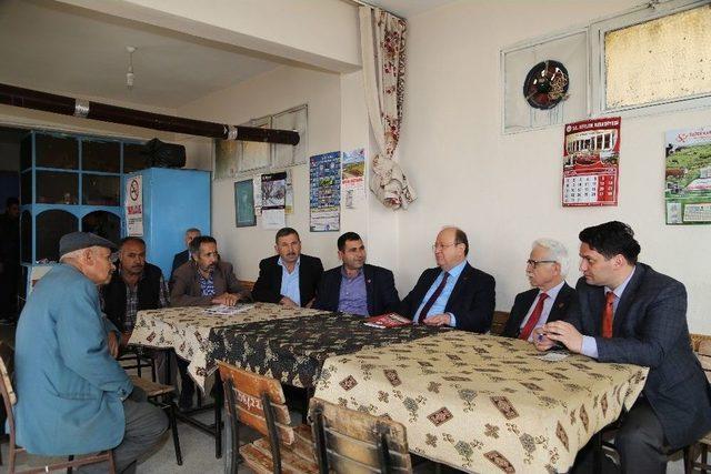 Başkan &Ouml;zakcan, G&ouml;zpınar Mahallesini Ziyaret Etti 1