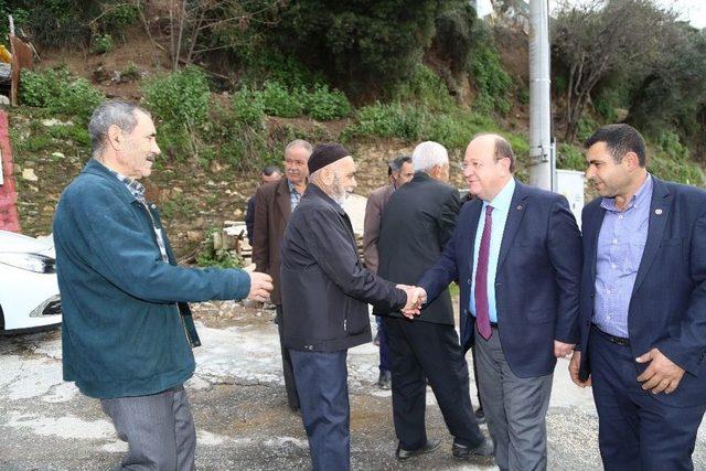 Başkan &Ouml;zakcan, G&ouml;zpınar Mahallesini Ziyaret Etti 2