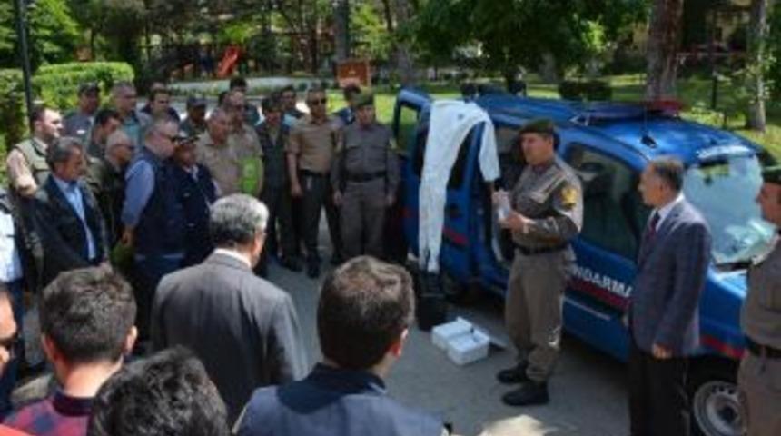 Jandarmadan Ormancılara Olay Yeri İnceleme Eğitimi