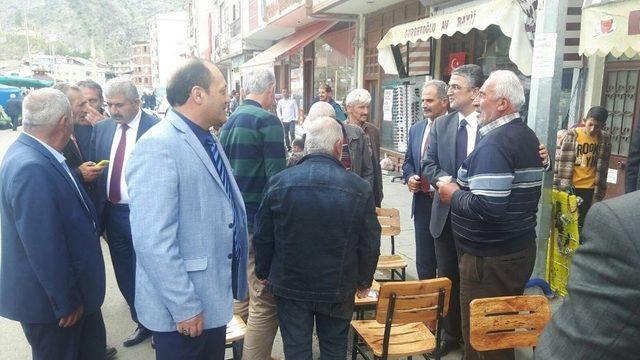 Mhp İspir’de İstişare Toplantısı Düzenledi