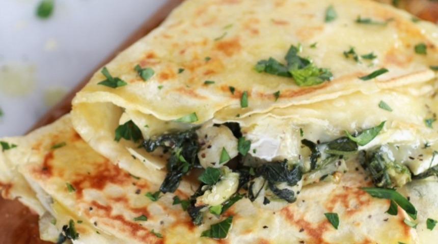 Fırında Ispanaklı Krep Tarifi