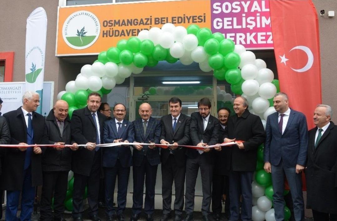 H&uuml;davendigar Sosyal Gelişim Merkezi A&ccedil;ıldı