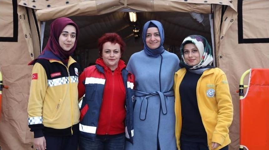 Bakan Kaya, Umke Ekiplerini Ziyaret Etti