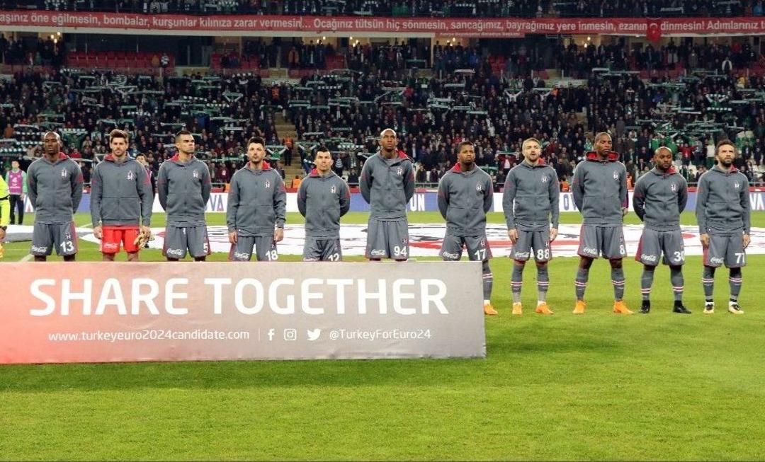 Spor Toto S&uuml;per Lig: Atiker Konyaspor: - Beşiktaş: 1 (ilk Yarı)