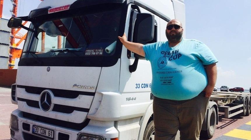 Mersinli Tır Şof&ouml;r&uuml; 140 Kilo Verecek
