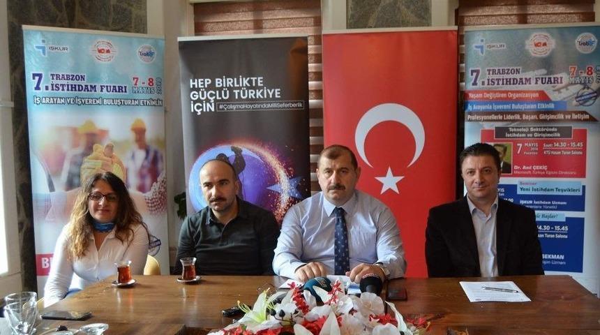 7. Trabzon İstihdam Fuarı 7 Mayıs Günü Başlıyor