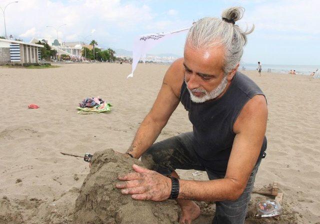 Atakum’da ’kumdan Heykel Etkinliği’