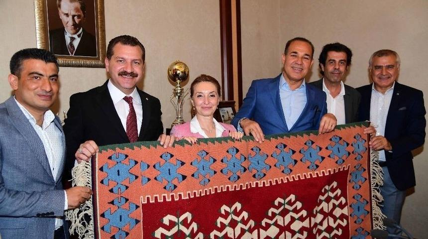 T&uuml;rkiye Kent Konseyi Birliği&rsquo;nden Başkan S&ouml;zl&uuml;&rsquo;ye Ziyaret