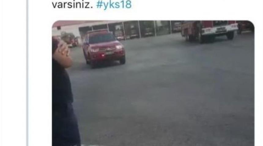 İtfaiye Bu Kez Bir Gencin Geleceğini Kurtardı