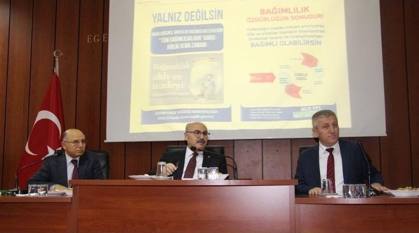 Aydın&rsquo;da Bağımlılıkla M&uuml;cadele Toplantısı Yapıldı