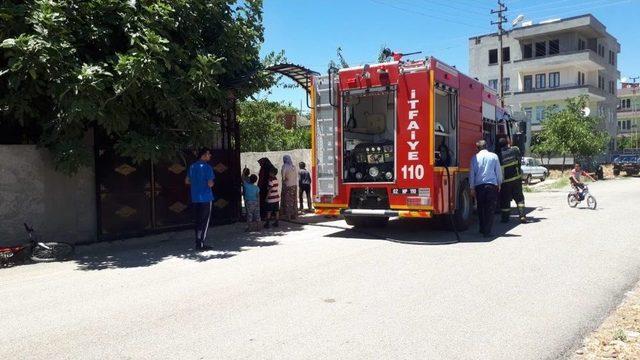 Adıyaman’da İkamet Yangını Korkuttu