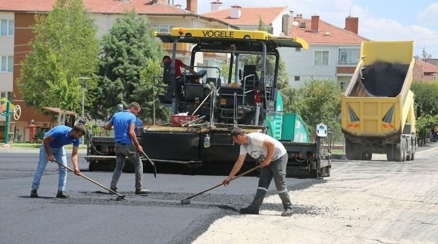 Odunpazarı Belediyesinden Yol Yapım Ve Onarım &Ccedil;alışmaları