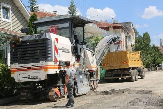 Odunpazarı Belediyesinden Yol Yapım Ve Onarım Çalışmaları