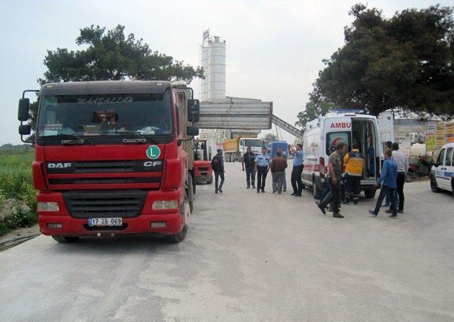 Çanakkale’de İş Kazası: 1 Yaralı