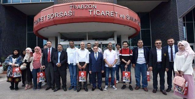 14 Arap Ülkesinden Gazeteciler Ve Sosyal Medya Ünlüleri Trabzon’a Geldi