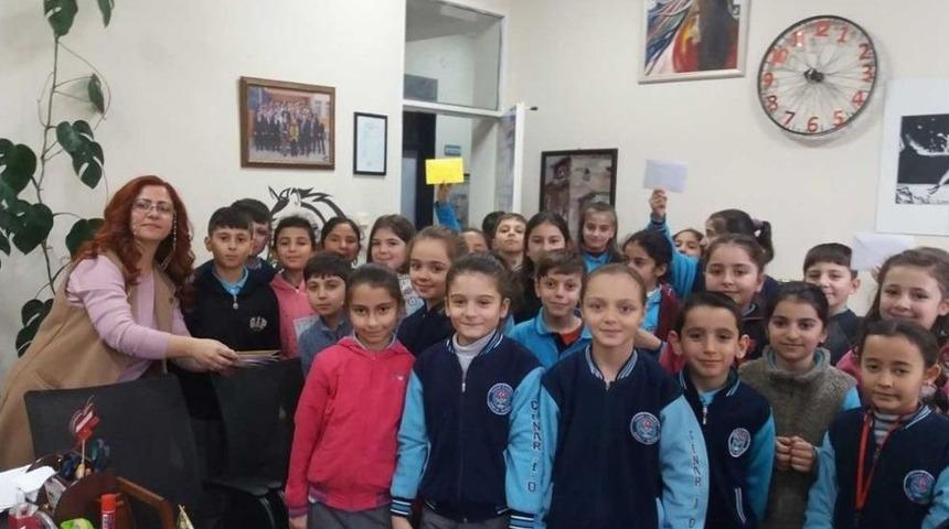 Minik Öğrenciler Afrin’e Mektup Yolladı