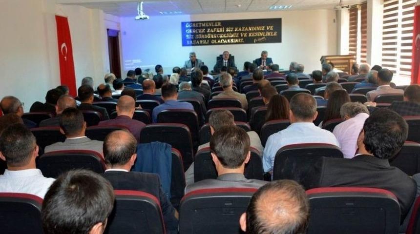 Okul M&uuml;d&uuml;rleri Toplantısı Yapıldı