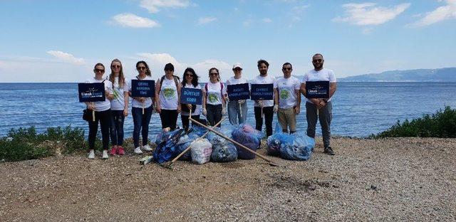 Limak Enerji Çevre Koruma Timi Sahilleri De Koruyor