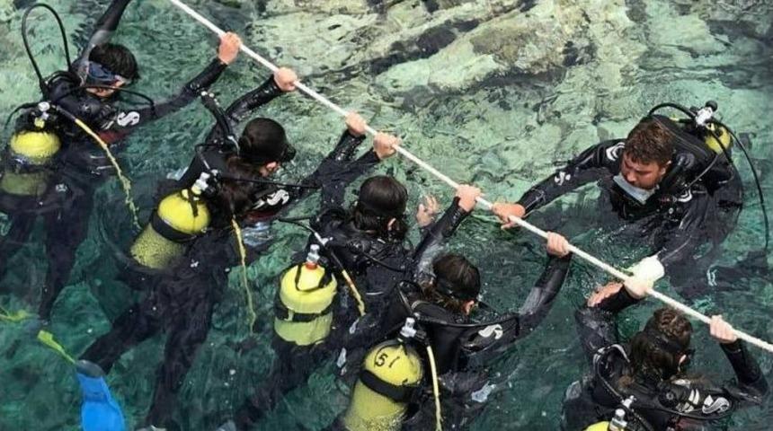 Dalış Kurslarına B&uuml;y&uuml;k İlgi