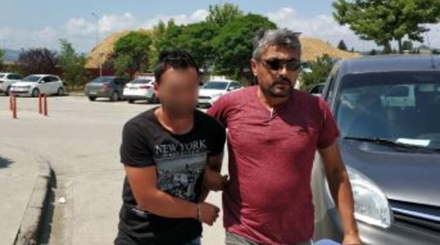 Dış Cephe Filesi Hırsızı Yakalandı