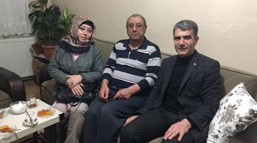 Ak Parti Merkez İl&ccedil;e Teşkilatı&rsquo;ndan Hasta Ziyareti