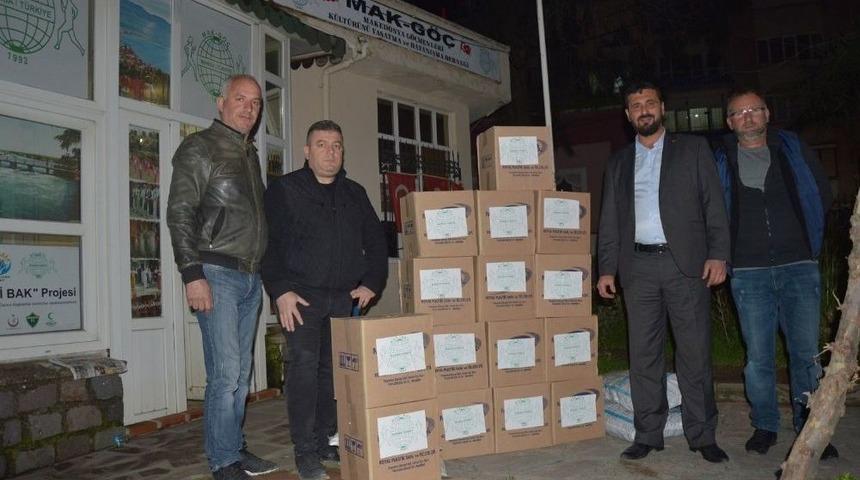 Mak-g&ouml;&ccedil;&rsquo;den İhtiya&ccedil; Sahiplerine Yardım Eli