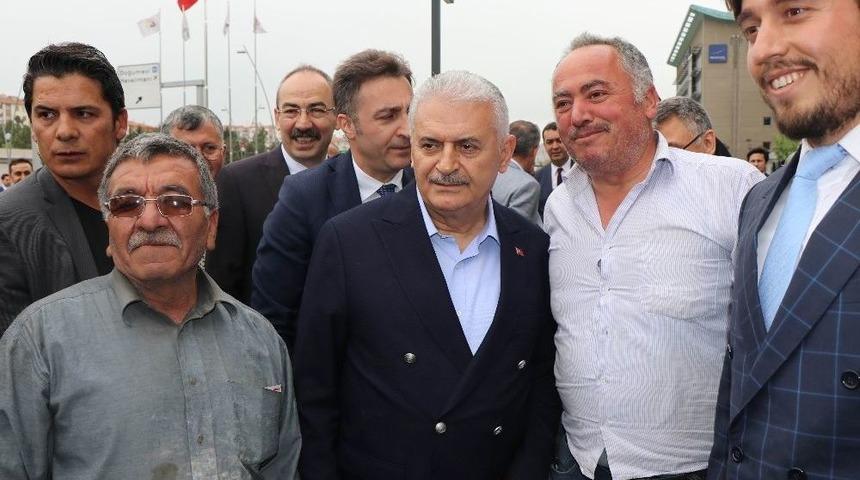 Başbakan Binali Yıldırım, Kto Ve Kayso&rsquo;yu Ziyaret Etti