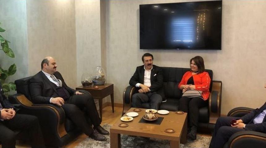 Aydemir Aziziye Belediyesinin Konuğuydu