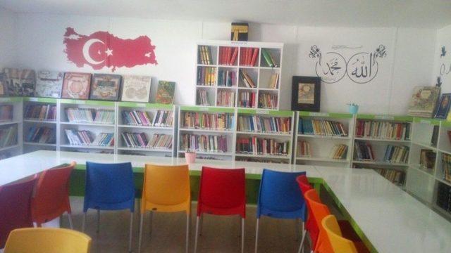 Şehit Sercan Kara’nın Adı, Köyündeki Okulunda Yaptırılan Kütüphanede Yaşayacak