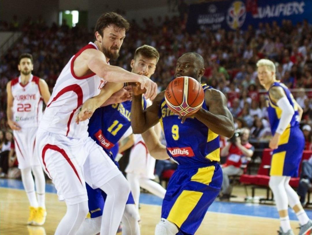 2019 Fıba Basketbol D&uuml;nya Kupası Elemeleri: T&uuml;rkiye: 77 - İsve&ccedil;: 52